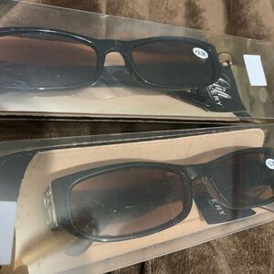 Black Rectangular Sunglasses